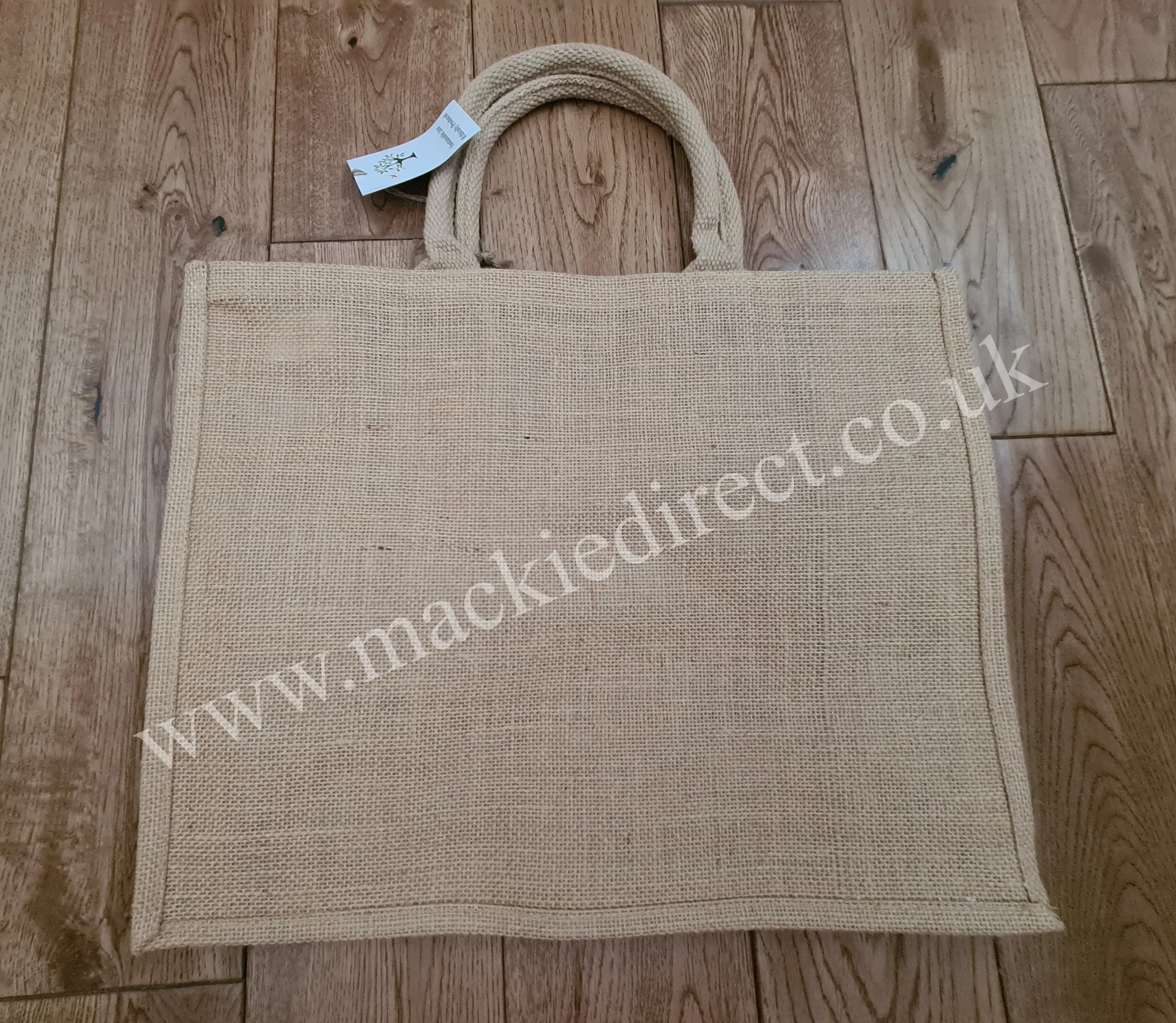 Jute Bag with Sublimation Pocket - Image 8