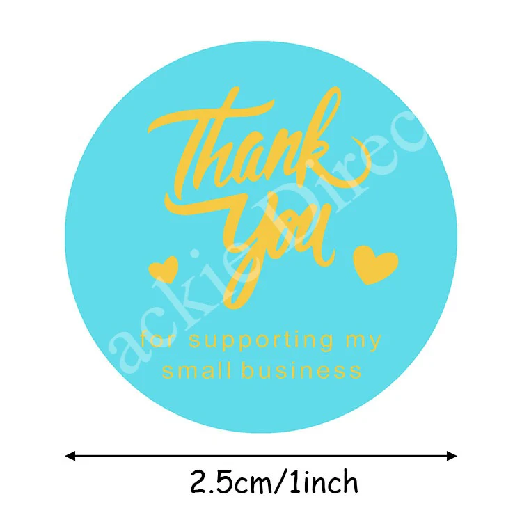 Thank You Stickers - Image 3